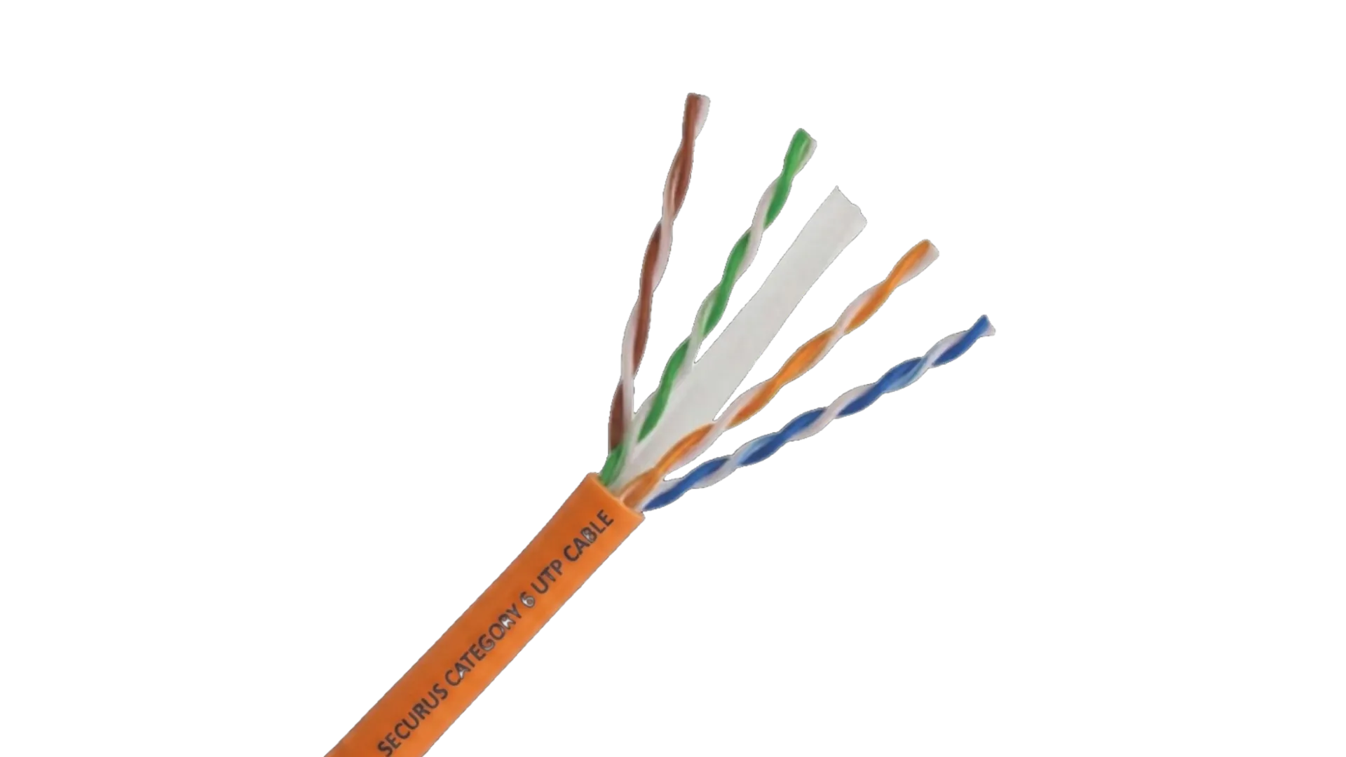 SECURUS CAT6 INDOOR CABLE  – ORANGE COLOUR
